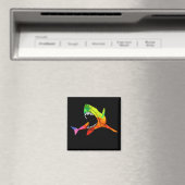 Kleurrijke haai magneet (Insitu (Vaatwasser))