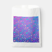 Kleurrijke haai onder het zee School Party Bedankzakje (Voorkant)