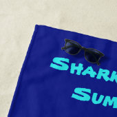 Kleurrijke Haaienspetters Strandlaken (In situ)