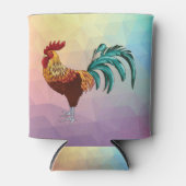 KLEURRIJKE HAAN BLIKJESKOELER (Voorkant)