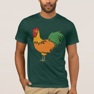 Kleurrijke Haan shirten & jassen T-shirt