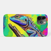 Kleurrijke Hagedis Art Design Case-Mate iPhone Case (Achterkant (horizontaal))