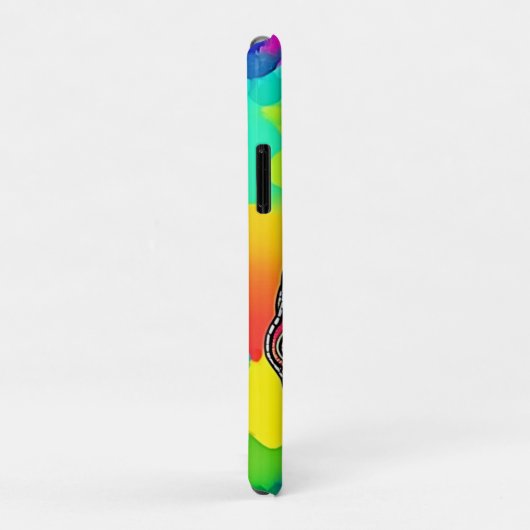 Kleurrijke Hagedis Art Design Case-Mate iPhone Case (Achterkant/rechts)