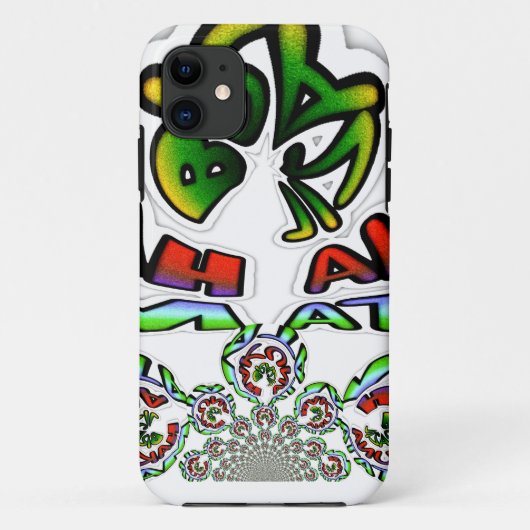 Kleurrijke Hakuna Matata Graffiti Art Print Case-Mate iPhone Case (Achterkant)