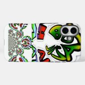 Kleurrijke Hakuna Matata Graffiti Art Print Case-Mate iPhone Case (Achterkant (horizontaal))