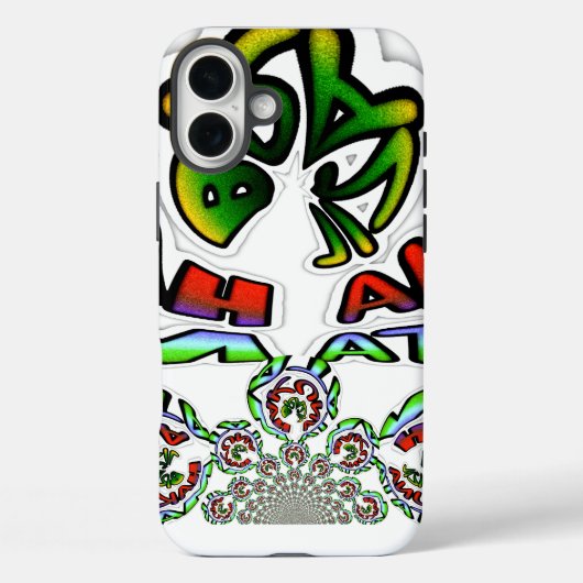 Kleurrijke Hakuna Matata Graffiti Art Print Case-Mate iPhone Case (Achterkant)