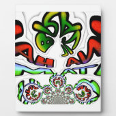 Kleurrijke Hakuna Matata Graffiti Art Print Fotoplaat (Voorkant)