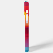 Kleurrijke halfcirkelvormen Case-Mate iPhone case (Achterkant / Links)