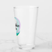 Kleurrijke Halfmoon Glas (Links)