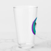 Kleurrijke Halfmoon Glas (Rechts)