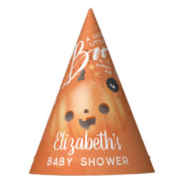 Kleurrijke Halloween Baby shower Boo thema Feesthoedjes