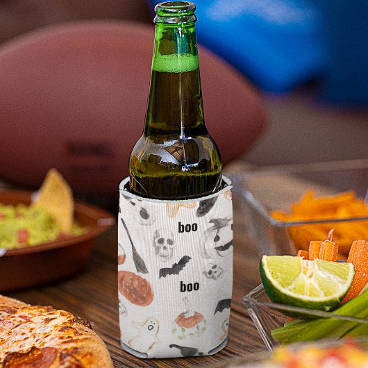 Kleurrijke Halloween Koelbox | Enge Schattigee Boo Blikjeskoeler