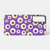 Kleurrijke Halloween oogbollen patroon Samsung Galaxy Hoesje (Achterkant horizontaal)