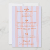 Kleurrijke hand getekend geschilderd alles in één kaart (Achterkant)