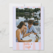 Kleurrijke hand getekend geschilderd Funky foto br Kaart (Achterkant)