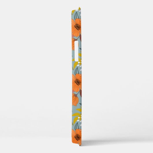 Kleurrijke Hand getrokken bloemen patroon Case-Mate iPhone Case (Achterkant / Rechts)