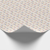 Kleurrijke Hand getrokken Motivatie Patroon Cadeaupapier (Hoek)