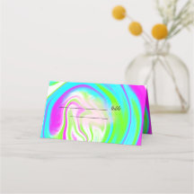 Kleurrijke handbeschilderde acrylvloeistof voor br