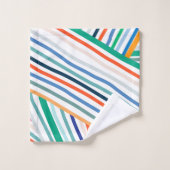 Kleurrijke handdoek (Wasdoekje)