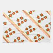 Kleurrijke handdoek met drijvende hand (Horizontaal)