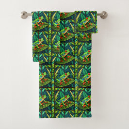 Kleurrijke handdoeken en washandjes