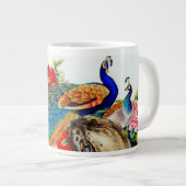  kleurrijke handdoeken grote koffiekop (Voorkant rechts)