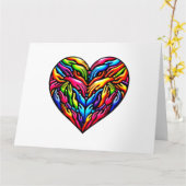 Kleurrijke Handen Eenheid Hart Inclusiviteit & Sam Kaart (Gele Bloem)