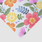 Kleurrijke handgetekende fluitenroze paasmakerij tissuepapier (Detail)