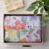 Kleurrijke handgetekende fluitenroze paasmakerij tissuepapier (Geschenk)