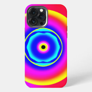 Kleurrijke Handgetekende Patronen Kunststijl iPhone 13 Pro Max Hoesje