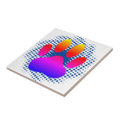 Kleurrijke handpalen voor onderdruk tegeltje (Zijkant)