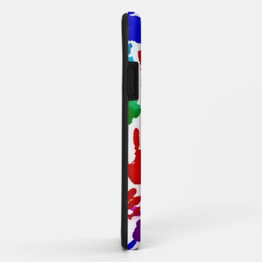 Kleurrijke HandPrint Case-Mate iPhone Case (Achterkant/rechts)