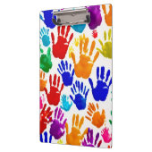 Kleurrijke HandPrint Klembord (Links)