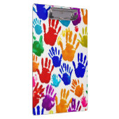 Kleurrijke HandPrint Klembord (Rechts)