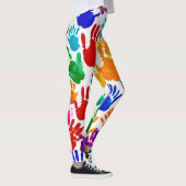 Kleurrijke HandPrint Leggings (Rechts)