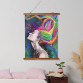 Kleurrijke handschoeisel met handschoen - schilder hangend wandkleed (Slaapkamer)