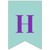 Kleurrijke Happy Birthday Party Dieren Vlaggetjes (Eerste vlag)