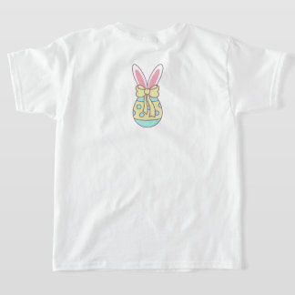 Kleurrijke "Happy Easter" Bunny & Eggs Unisex T-shirt