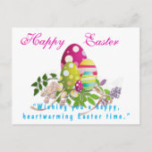 Kleurrijke Happy Easter Greeting Briefkaart (Voorkant)