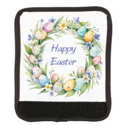  kleurrijke Happy Easter grillige Waterverf Handvat Beschermer