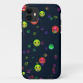 Kleurrijke Happy Faces Leuke iPhone 5 Hoesje (Achterkant)