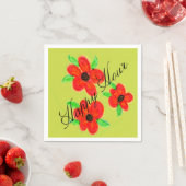 Kleurrijke Happy Hour Designer Servetten (Insitu)