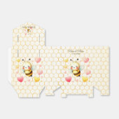 Kleurrijke Happy Little Honey Bee Baby shower Scha Bedankdoosjes (Uitgevouwen)