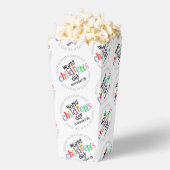 Kleurrijke Happy World Kinderdag Bedankdoosjes (Popped)