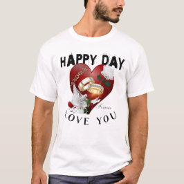 "Kleurrijke HappyDay Graphic – Leuk & vet T-shirt 