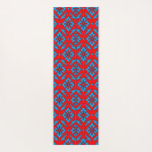 Kleurrijke Harmonie: Yoga Mat Kunstontwerp (Achterkant)