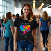 Kleurrijke Hart en Enfinite Symbo Autisme Awarenes