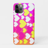 Kleurrijke hart liefde patroon Case-Mate iPhone case (Achterkant)
