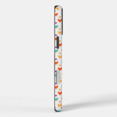 Kleurrijke Harten Custom Monogram 4-Foto's Case-Mate iPhone Case (Achterkant / Rechts)