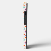 Kleurrijke Harten Custom Monogram 4-Foto's Case-Mate iPhone Case (Achterkant / Links)